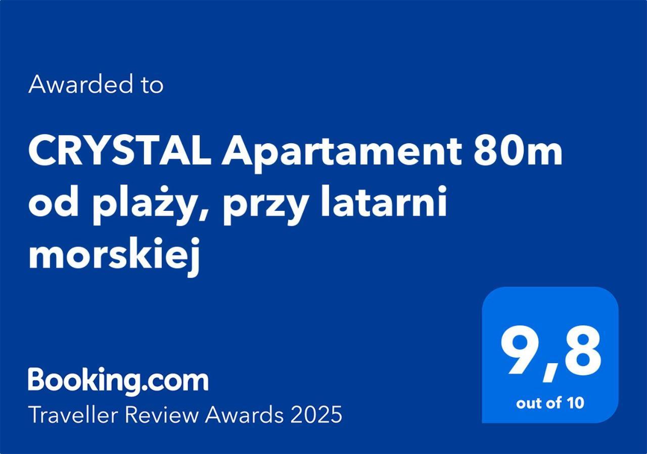 Crystal Apartament 80M Od Plazy, Przy Latarni Morskiej Kołobrzeg Extérieur photo